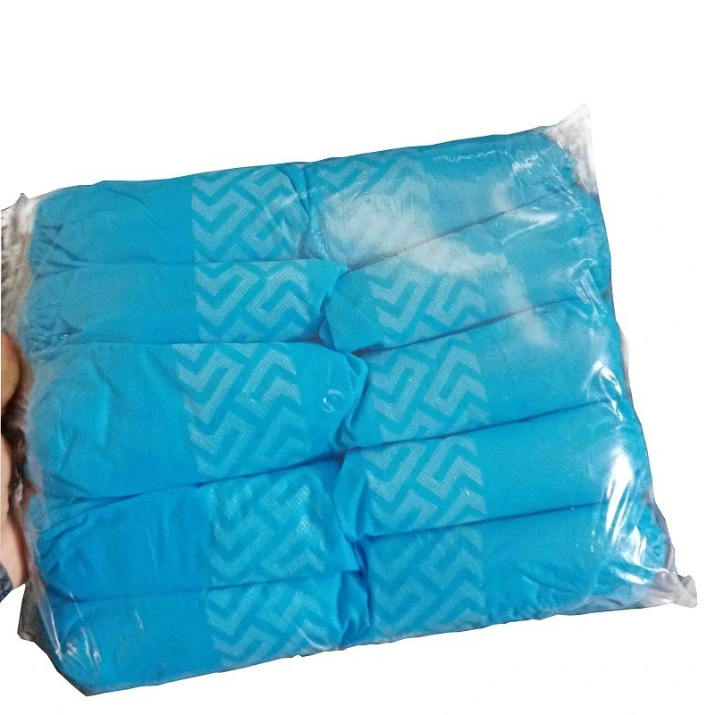 PE Non Woven Disposable Waterproof Plastic Shoe Cover Support L/C T/T D/P