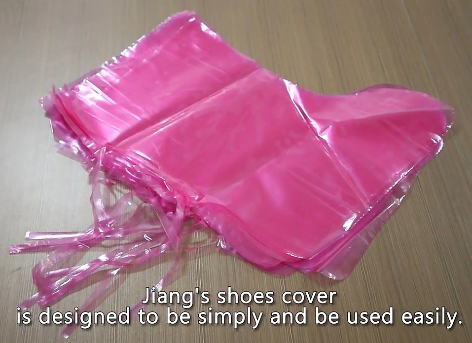 Disposable Shoe Cover Binding High Overboots Farm Foot Cover Rain Proof Pasture Pig Farm Thicken Plastic Shoecover