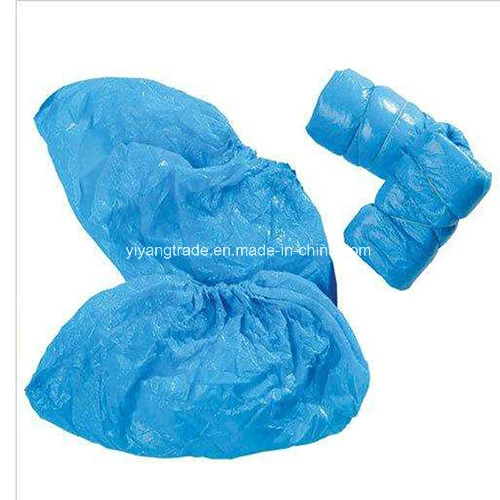 Disposable Plastic CPE Shoe Cover with Non Slip