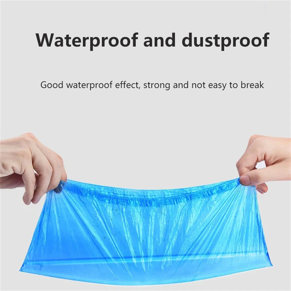 PE Material Blue Shoe Cover Cheaper Disposable Plastic Shoe Cover